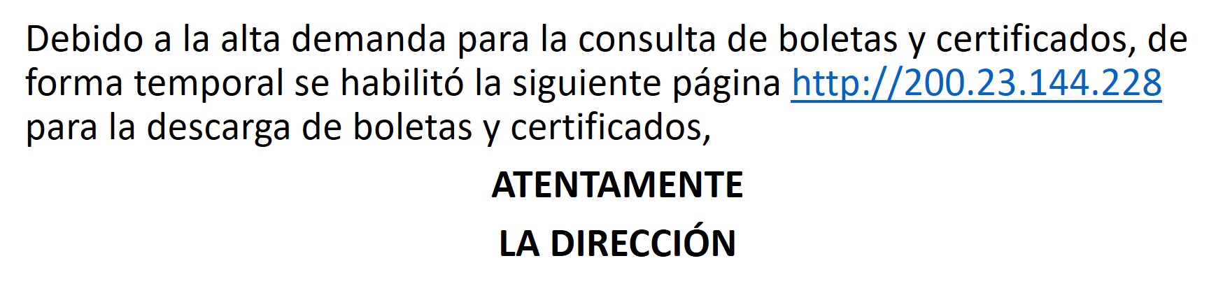Aviso